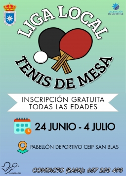 LIGA LOCAL DE TENIS DE MESA